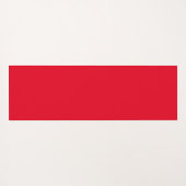 Victoriaans motief in rood yogamat (Achterkant (horizontaal))