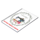 Victoriaans naaien Notitieboek (Linkerzijde)