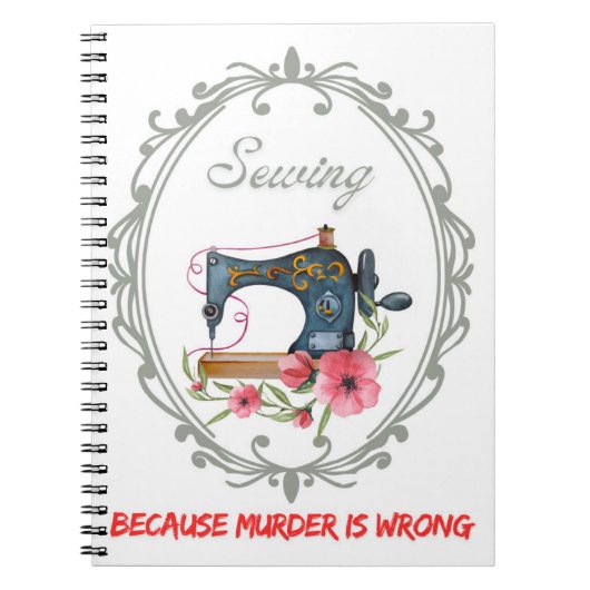 Victoriaans naaien Notitieboek (Voorkant)