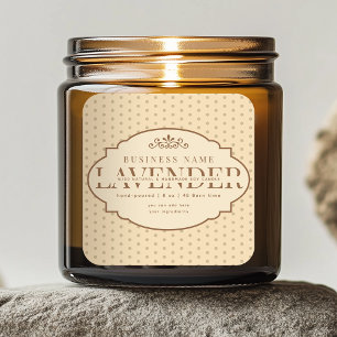 Victoriaans Old Fashion Candle Product Label