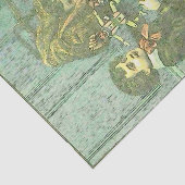 Victoriaans  ontkoppeling bevestigen tissuepapier (Detail)