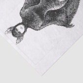 Victoriaans ontkoppeling van het halloween-kostuum tissuepapier (Detail)