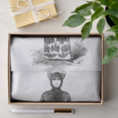 Victoriaans ontkoppeling van het halloween-kostuum tissuepapier (Geschenk)