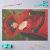 Victoriaans ontkoppeling van kunstafdrukken tissuepapier (Craft)