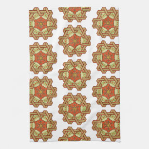 Victoriaans ontwerp #11 @ Susiejayne Kitchen Towel Theedoek