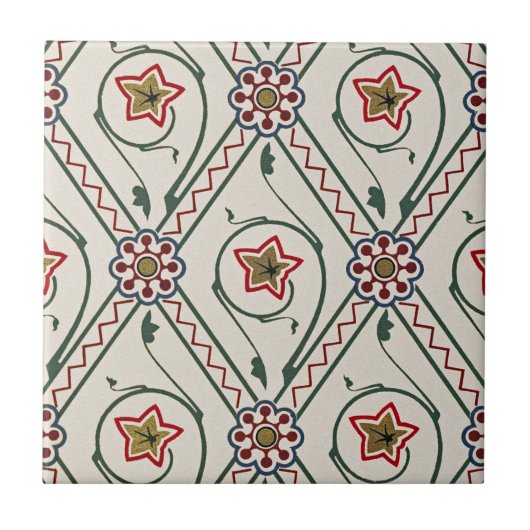 Victoriaans ontwerp #3 @ VictoriaShaylee Tegeltje (Voorkant)