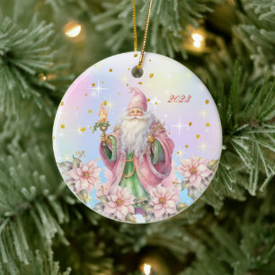 Victoriaans oude tijd sinterklaas Ornament