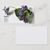 Victoriaans overvallen visitekaartje (Voorkant / Achterkant)