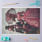 Victoriaans  Paardendecoupage Tissuepapier (Craft)