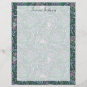 Victoriaans Paars Pansieblauw Koolstofpapier (Achterkant)