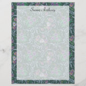 Victoriaans Paars Pansieblauw Koolstofpapier (Voorkant)