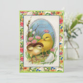 Victoriaans  paaskip kaart (Staand voorkant)