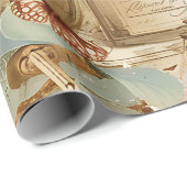  Victoriaans parfumontkoppeling Cadeaupapier (Rol Hoek)