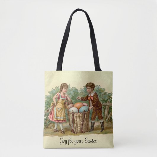  Victoriaans Pasen Draagtas (Voorkant)