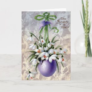 Victoriaans Pasen Feestdagen Kaart