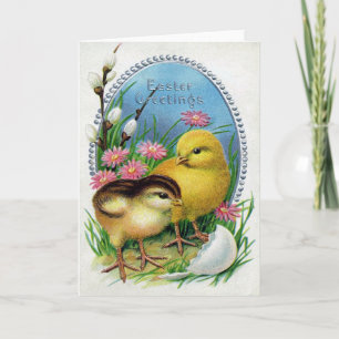 Victoriaans Pasen Feestdagen Kaart