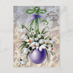 Victoriaans Pasen Feestdagenkaart