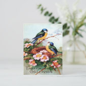 Victoriaans Pasen Feestdagenkaart (Staand voorkant)