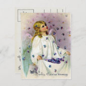 Victoriaans Pasen Feestdagenkaart (Voorkant / Achterkant)