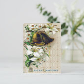 Victoriaans Pasen Feestdagenkaart (Staand voorkant)