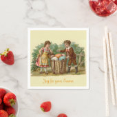  Victoriaans Pasen Servet (Insitu)