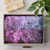 Victoriaans pauw florale elegant tissuepapier (Geschenk)