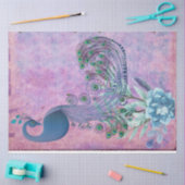 *~*  Victoriaans Peacock Decoupage AR24 Tissuepapier (Craft)