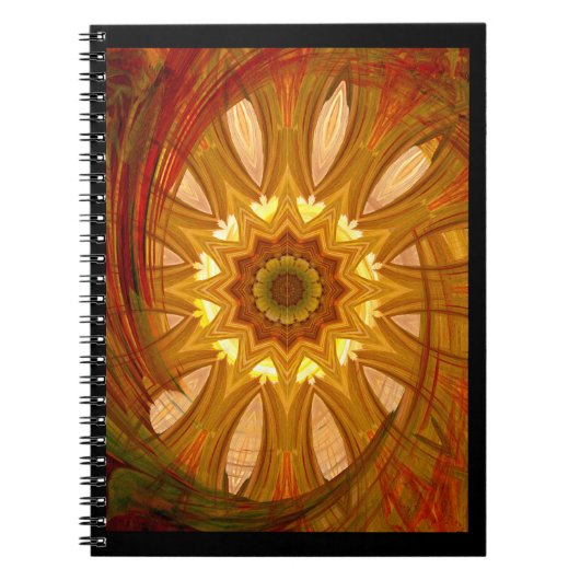 Victoriaans pioenroersel notitieboek (Voorkant)