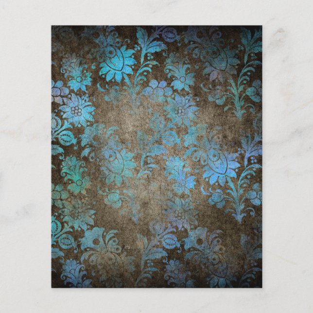 Victoriaans  plakboekpapier (Voorkant)