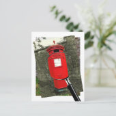 Victoriaans Postbox - Berkeley Castle Briefkaart (Staand voorkant)