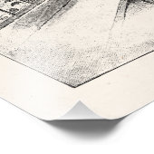 Victoriaans raadsel - Sjabloon leeg Foto Afdruk (Hoek)