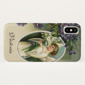  Victoriaans Religieuze Paasenbloemen Case-Mate iPhone Case (Achterkant (horizontaal))