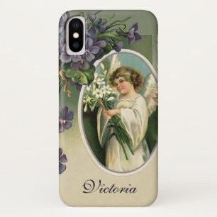  Victoriaans Religieuze Paasenbloemen iPhone X Hoesje