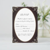 Victoriaans Respons Kaart (Staand voorkant)