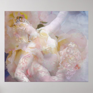 Victoriaans Romanic Love Print