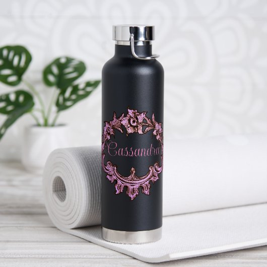 Victoriaans Romantic Steampunk Persoonlijk Waterfles (Yoga)