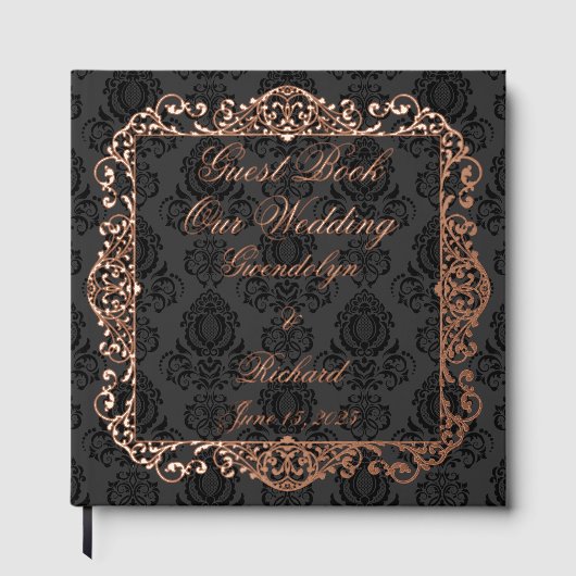  Victoriaans Romantisch sprookje Gastenboek (Voorkant)