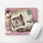 Victoriaans Romantische liefdesbrieven Muismat (Met muis)