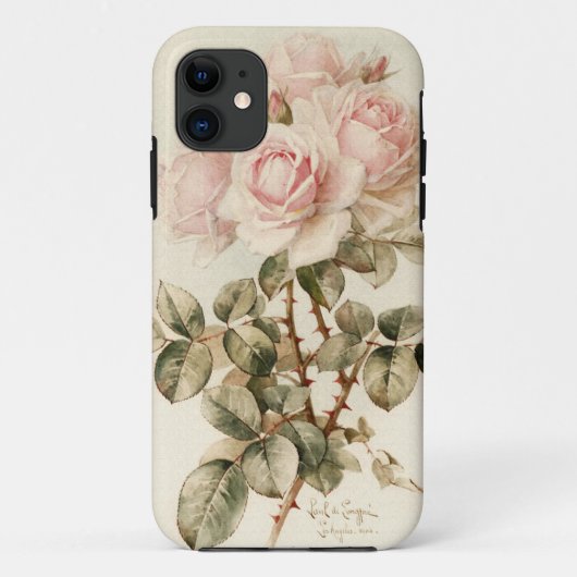  Victoriaans Romantische Rozen Case-Mate iPhone Case (Achterkant)