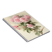 Victoriaans Romantische Rozen Notitieboek (Rechterzijde)