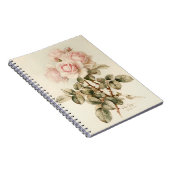  Victoriaans Romantische Rozen Notitieboek (Rechterzijde)