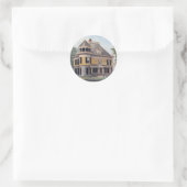 Victoriaans Ronde Sticker (Tas)