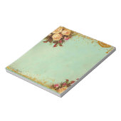 Victoriaans Roos legant papier Notitieblok (Gedraaid)