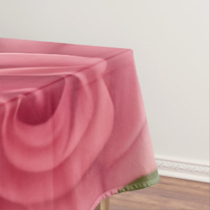 Victoriaans Roos Tuin - Pastel Roze Bloomen Tafelkleed