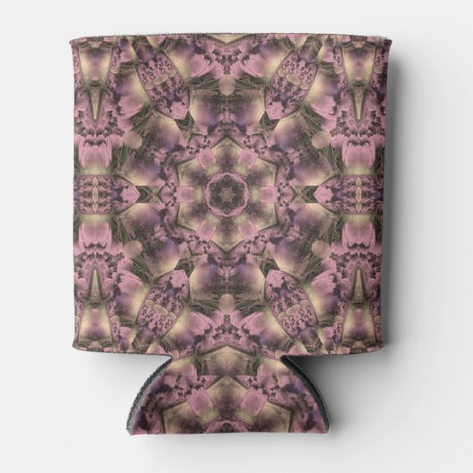 Victoriaans roze Antiek Blikjeskoeler (Voorkant)