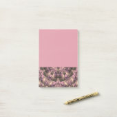 Victoriaans roze Antiek Post-it® Notes (Op bureau)