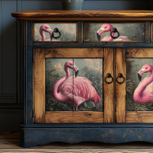 Victoriaans Roze Flamingo  Rozen Illustratie