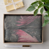 Victoriaans Roze Flamingo's Vintage Tissuepapier (Geschenk)