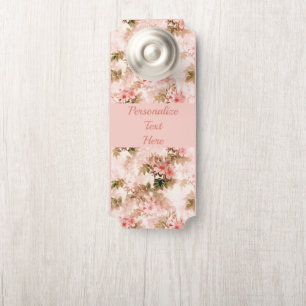 Victoriaans Roze Floral Elegant Chic Pattern