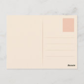  Victoriaans roze rode roze rozen Briefkaart (Achterkant)